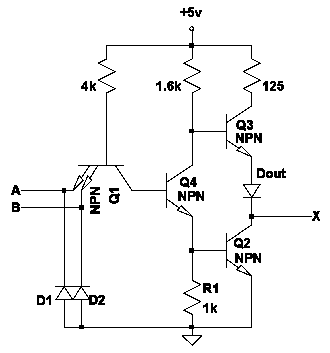 Transistorkoppling NAND