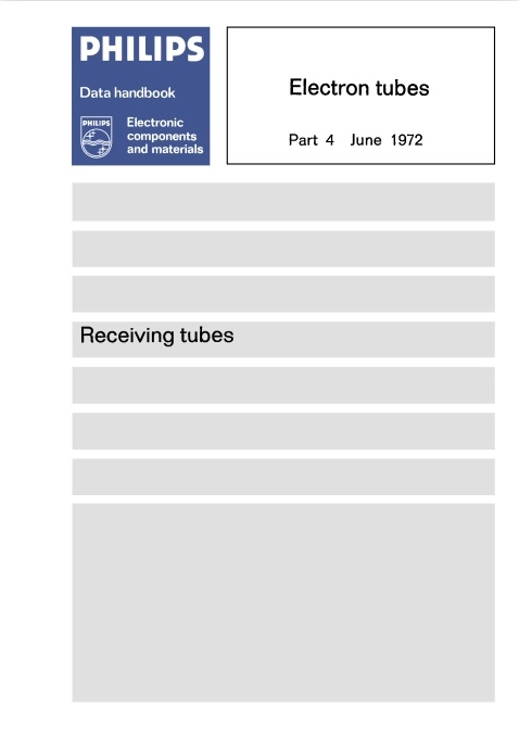 Philips stora databok från 1972